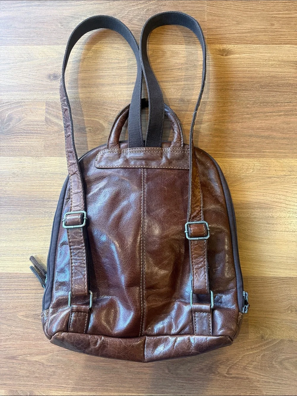 Jack Georges Leather Back Pack